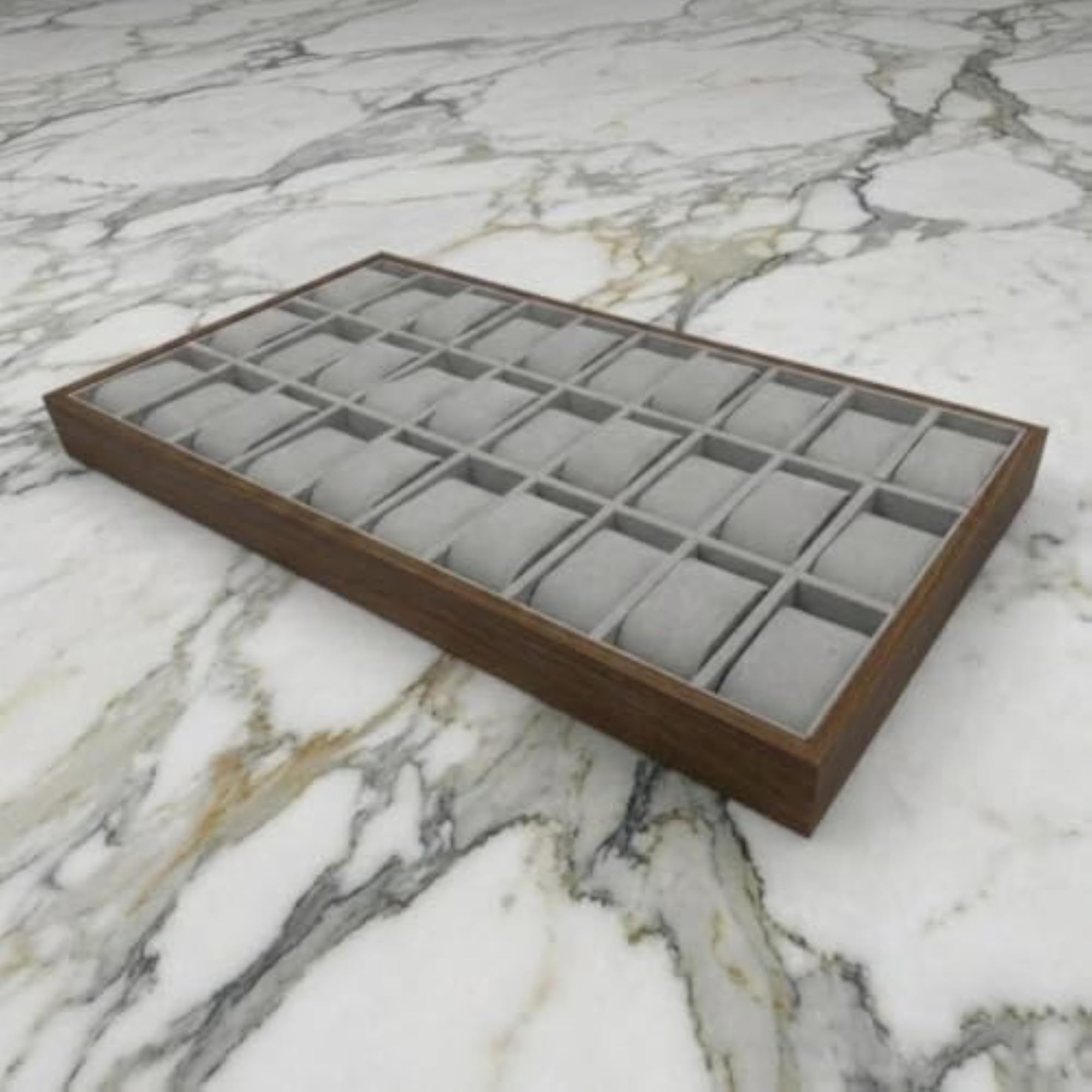 Walnut Watch Storage Box for Men